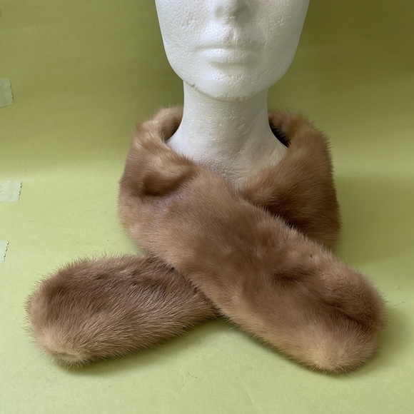 Vintage cream mink fur - Picture 5 of 12